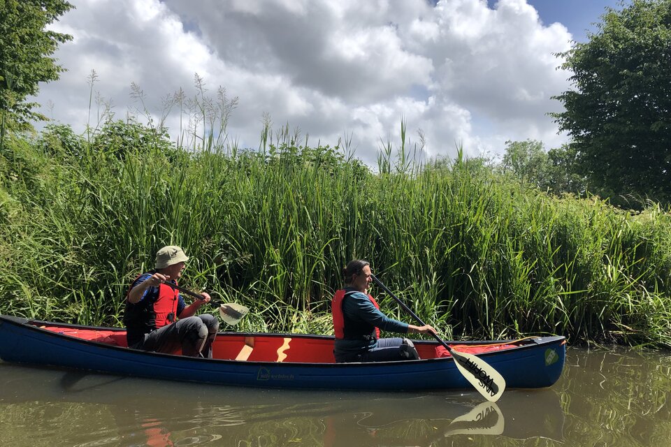 Canoe on Basingstoke Canal - photo 8